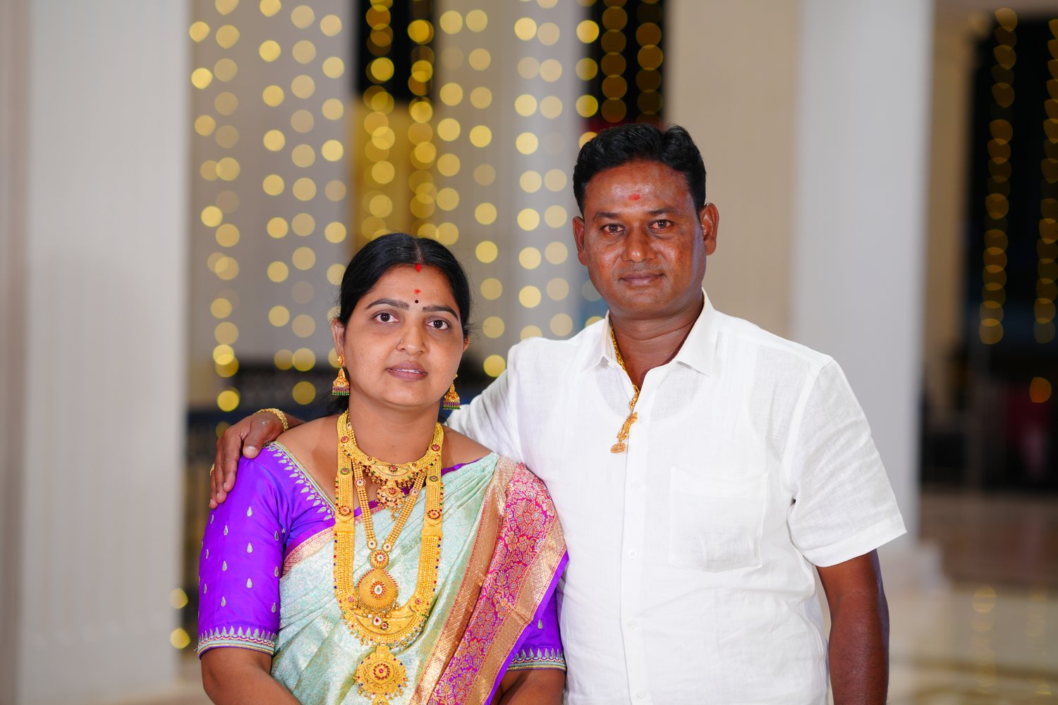 Parents of Naveeka — Mr. K. Anandakumar & Nalini